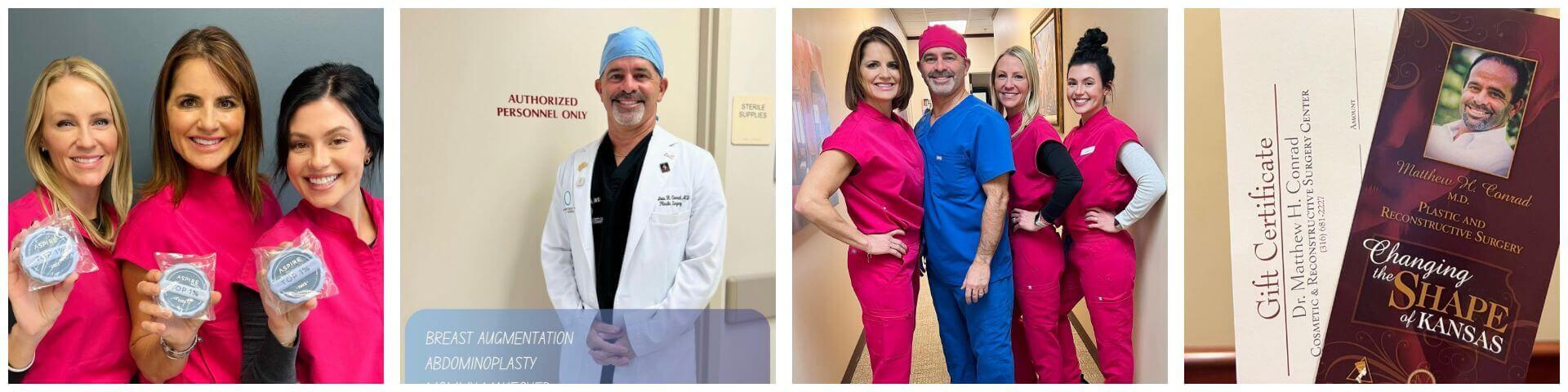 Dr. Conrad social media posts, changing the shape of Kansas